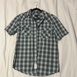 Calvin Klein Plaid Button Up Shirt